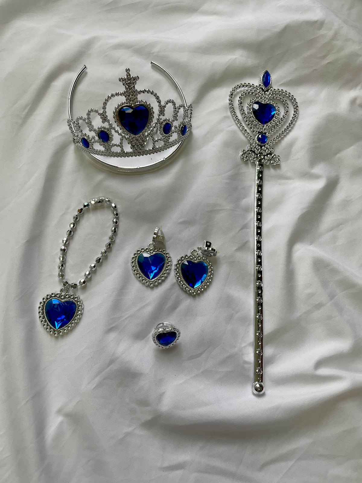 Daiso Princess Tiara Set - Blue